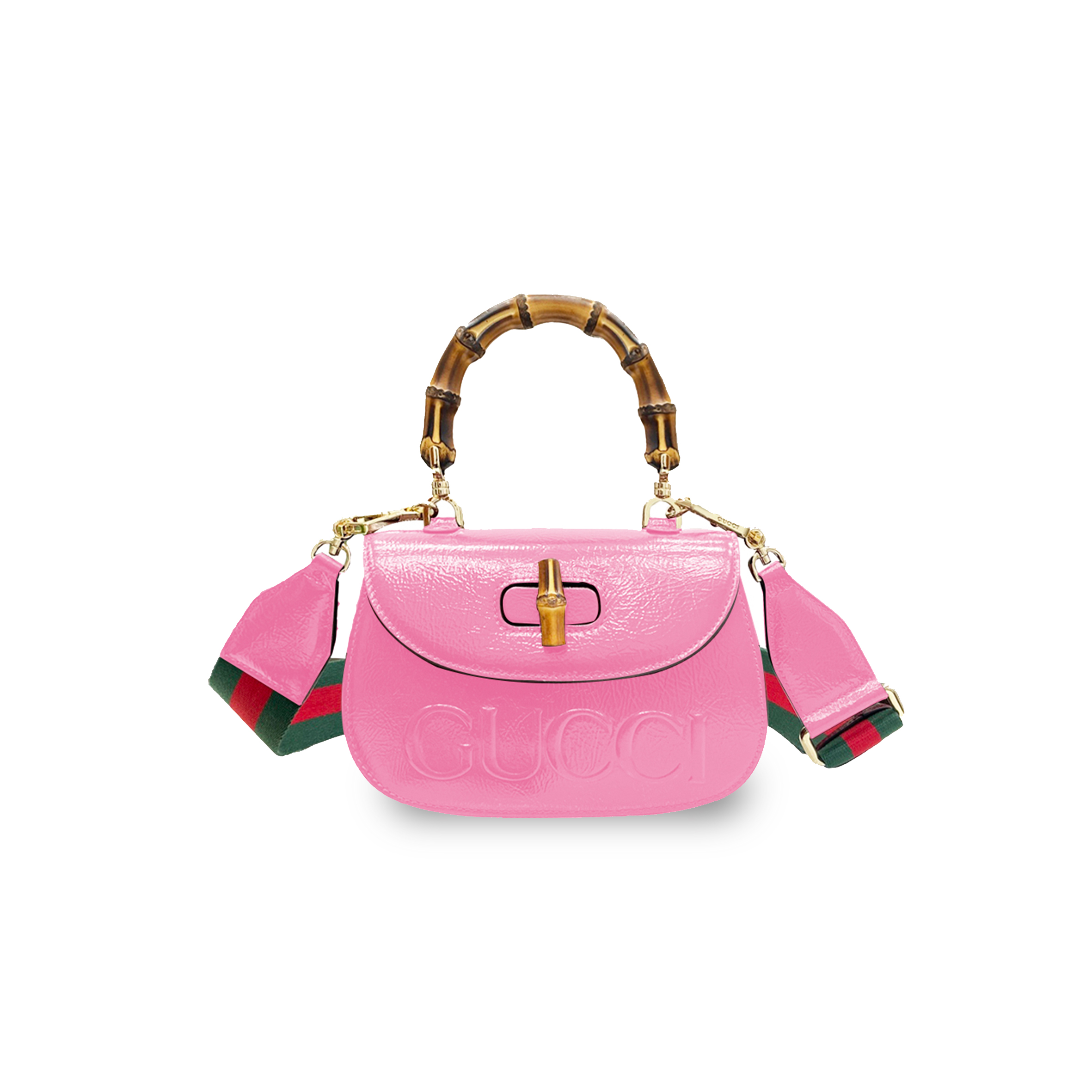 GUCCI BAMBOO 1947 BAG 675797 (21*15*7cm)